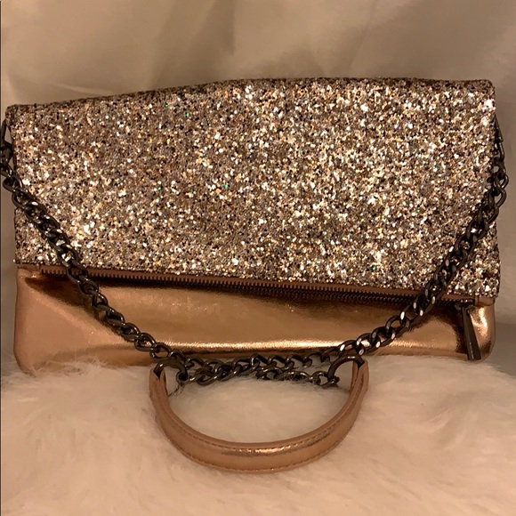Express Rose Gold Clutch - Picture 3 of 6